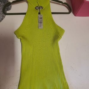 Cache sleeveless stretch top